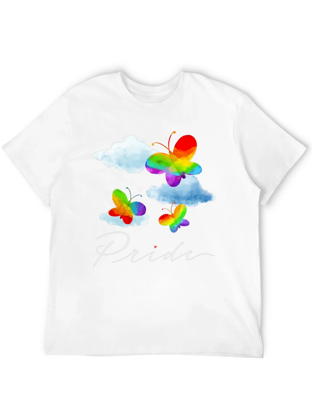 Pride Butterfly Graphic Tee - Black LGBT T-Shirt product image 11