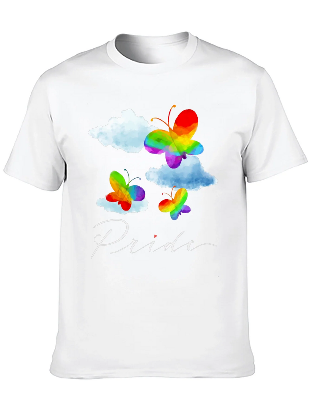 Pride Butterfly Graphic Tee - Black LGBT T-Shirt product image 9
