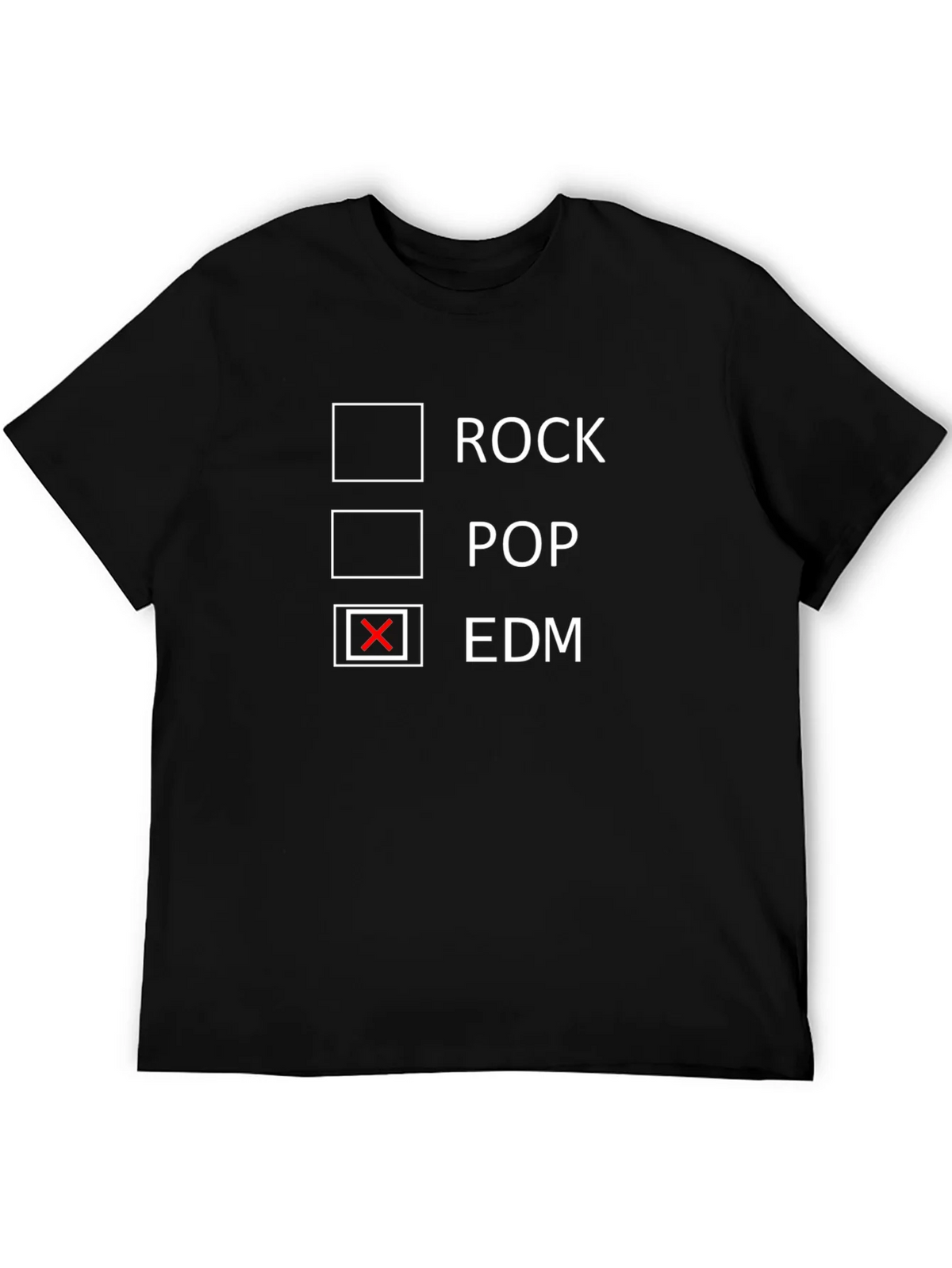 EDM Music Choice Black T-Shirt product image 5