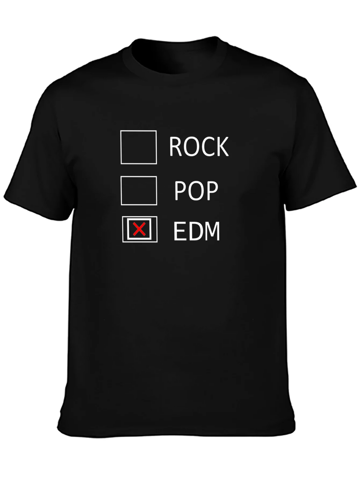 EDM Music Choice Black T-Shirt product image 3