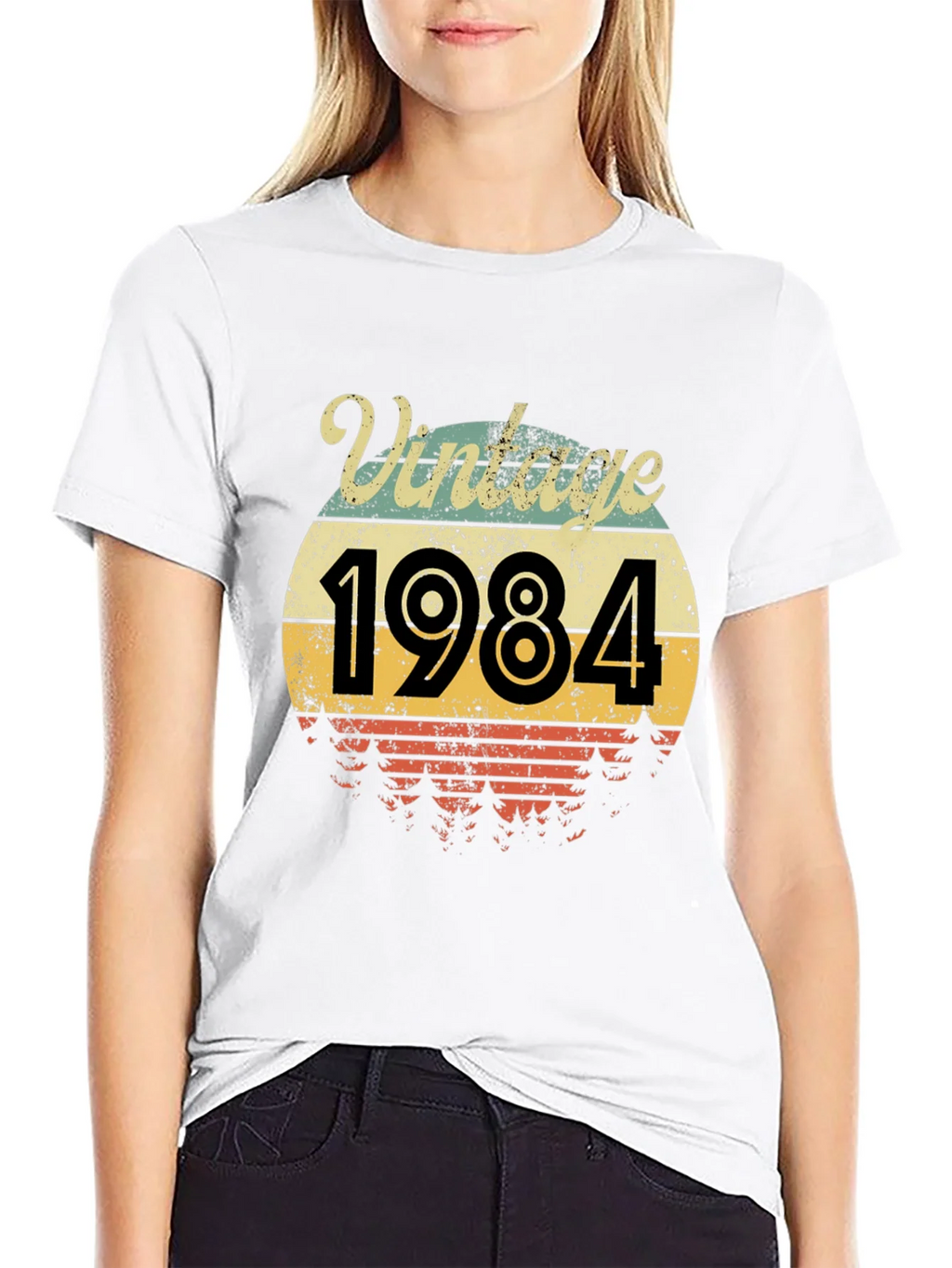 Vintage 1984 Graphic Tee - Retro Birthday Shirt product image 8
