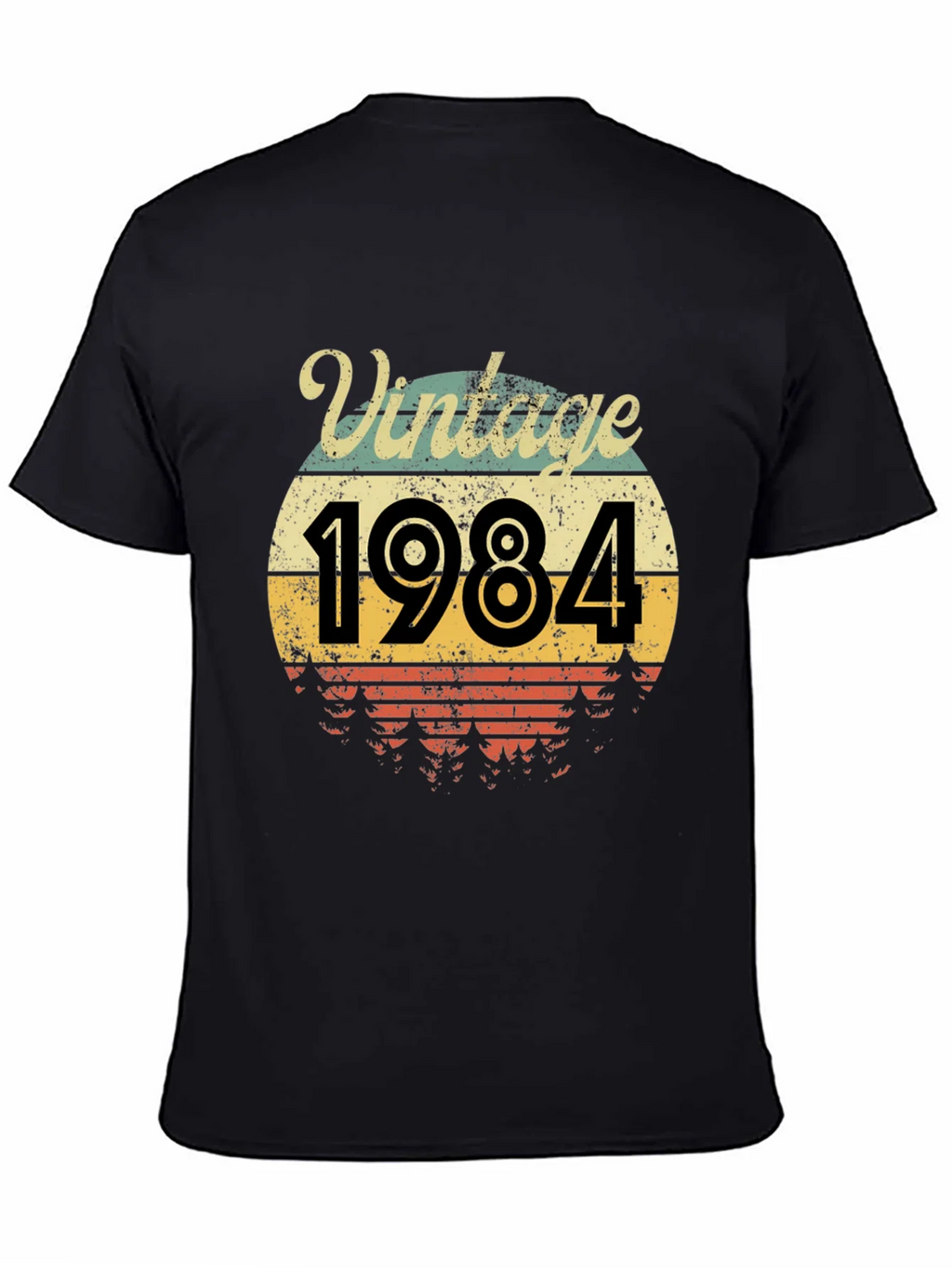 Vintage 1984 Graphic Tee - Retro Birthday Shirt product image 4