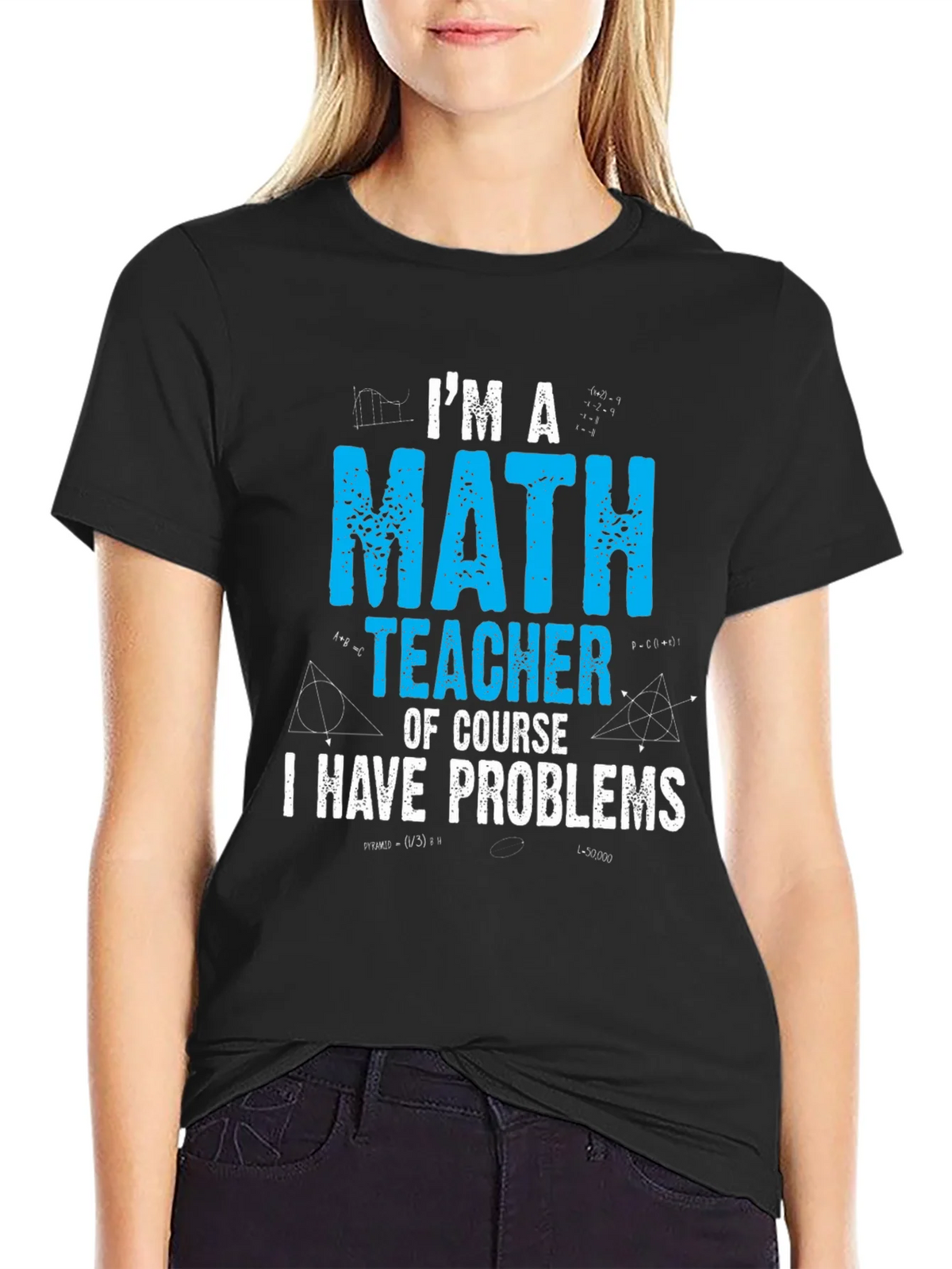 Im a Math Teacher T-Shirt - Funny Lover Tee product image 2