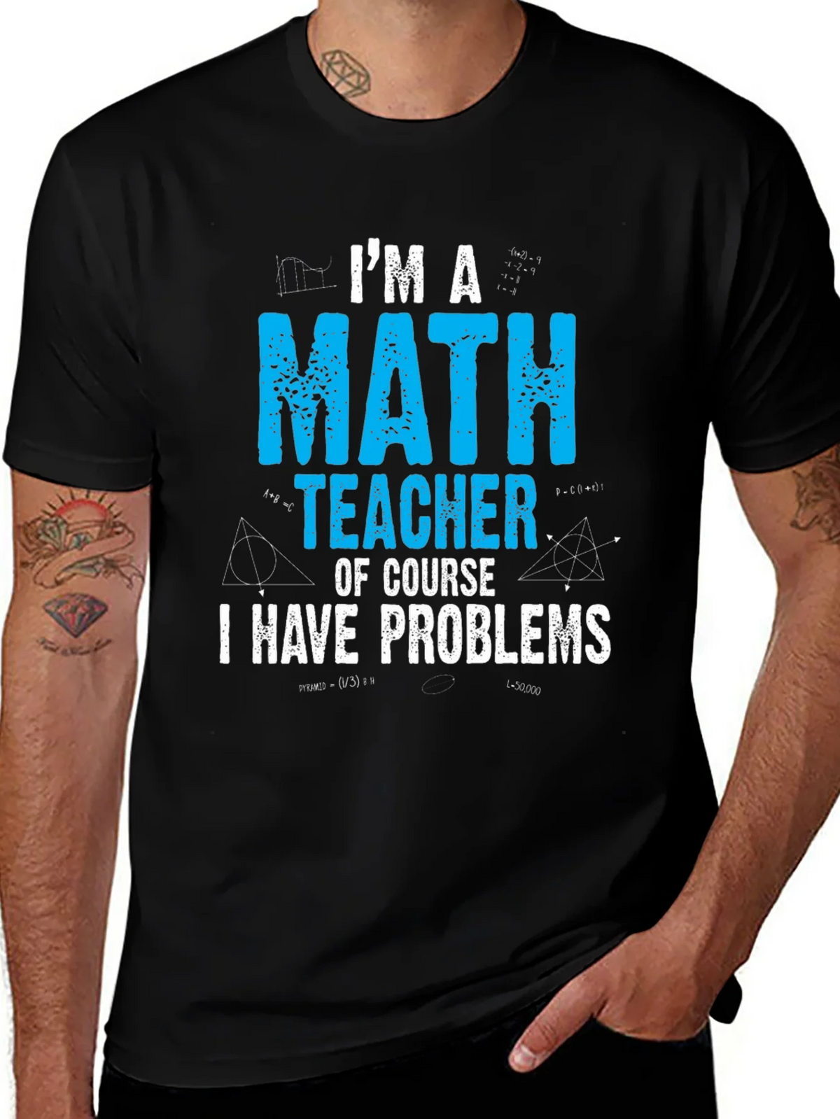 Im a Math Teacher T-Shirt - Funny Lover Tee product image 1