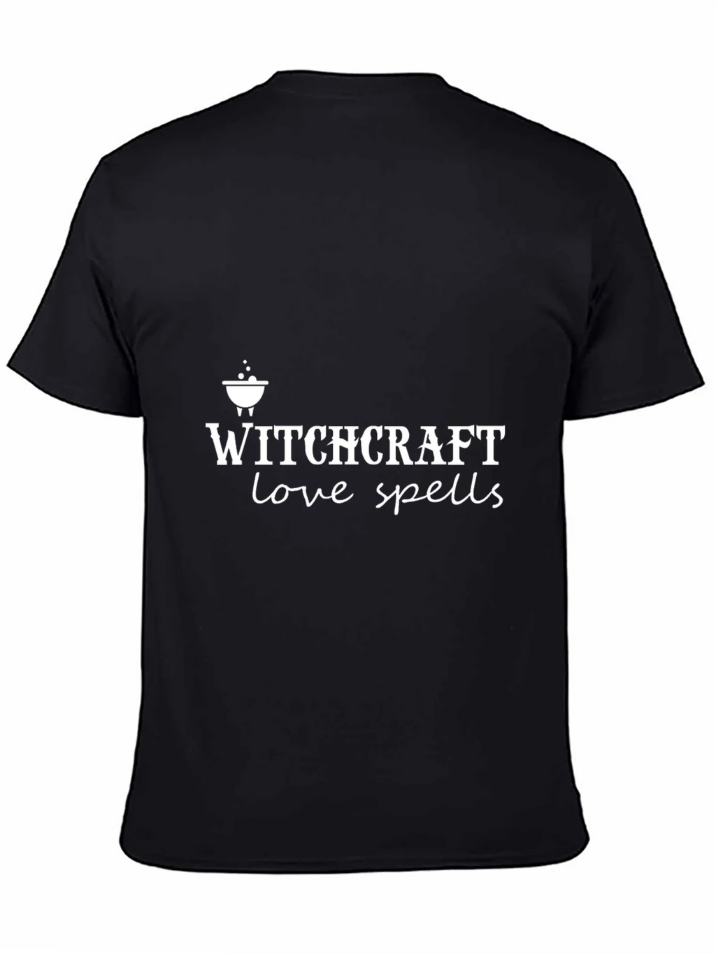 Witchcraft Love Spells T-Shirt Black Cotton product image 3