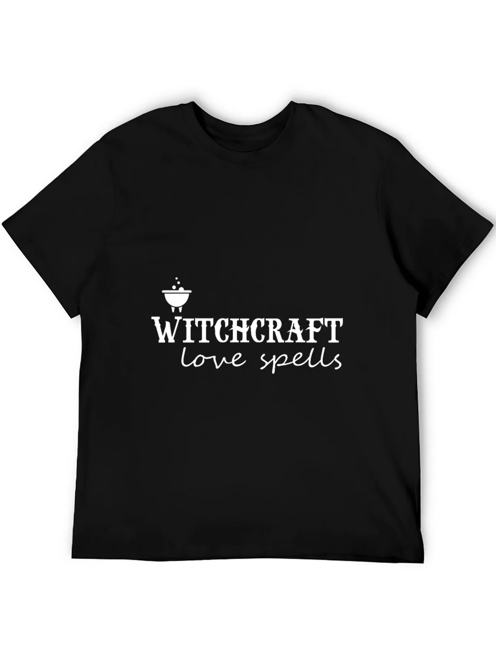 Witchcraft Love Spells T-Shirt Black Cotton product image 4
