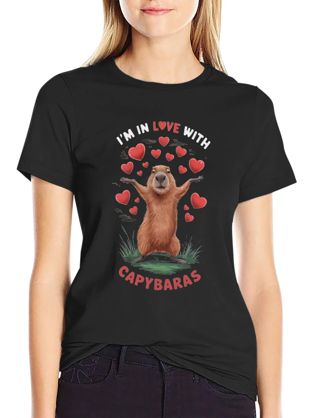 I Love Capybaras T-Shirt product image 1
