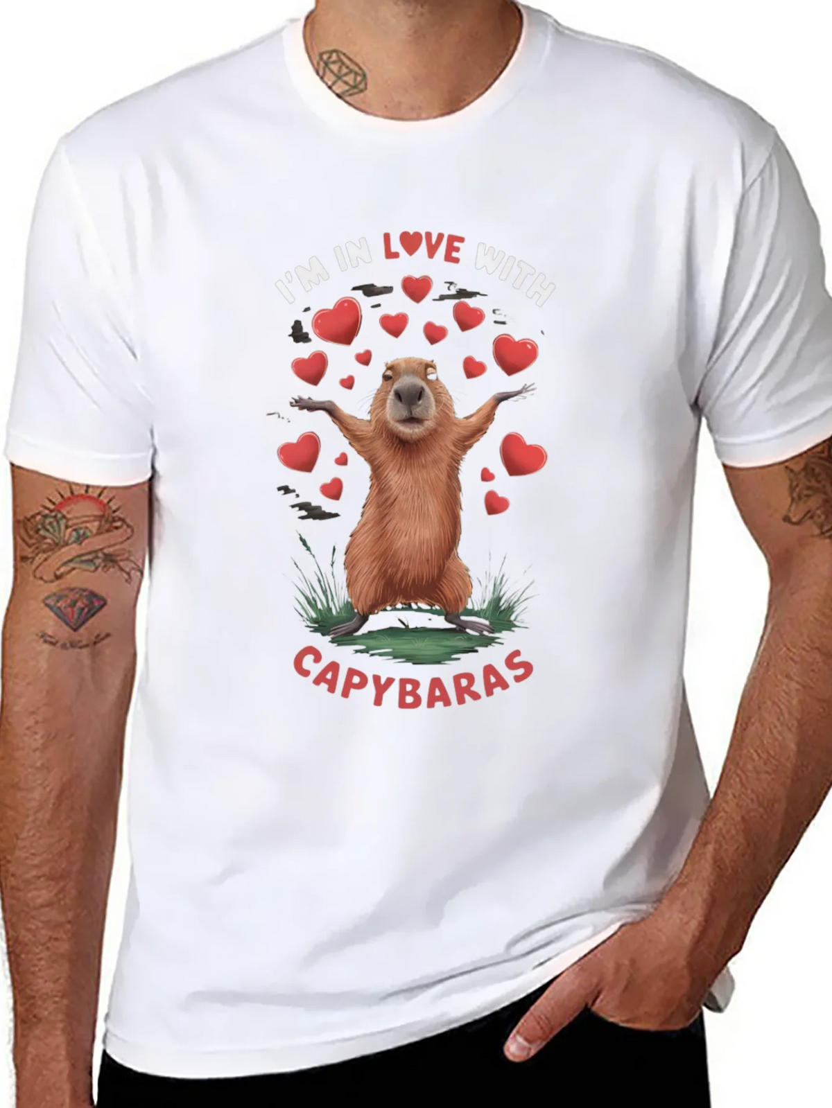 I Love Capybaras T-Shirt product image 2