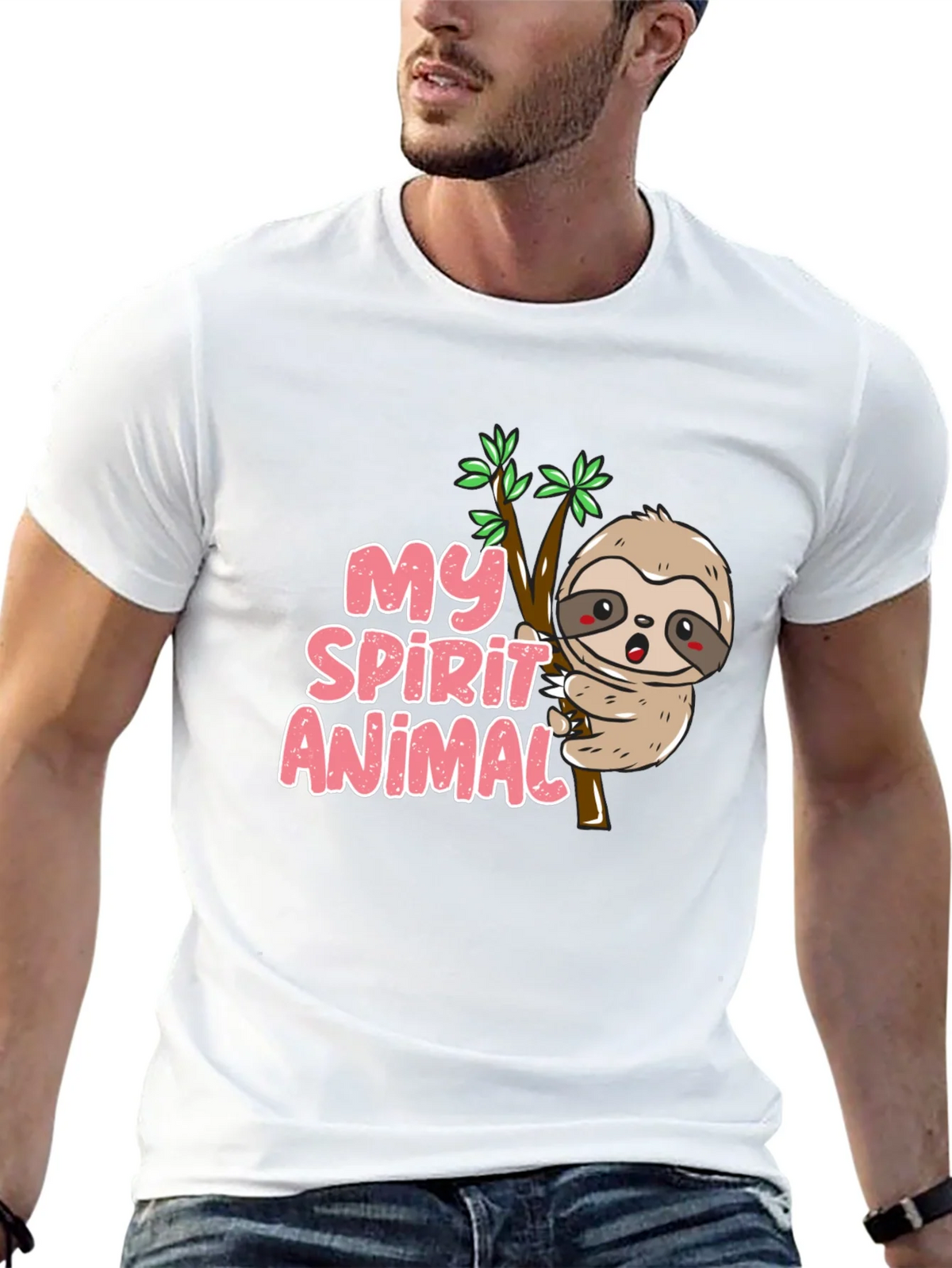 My Spirit Animal Sloth T-Shirt product image 12