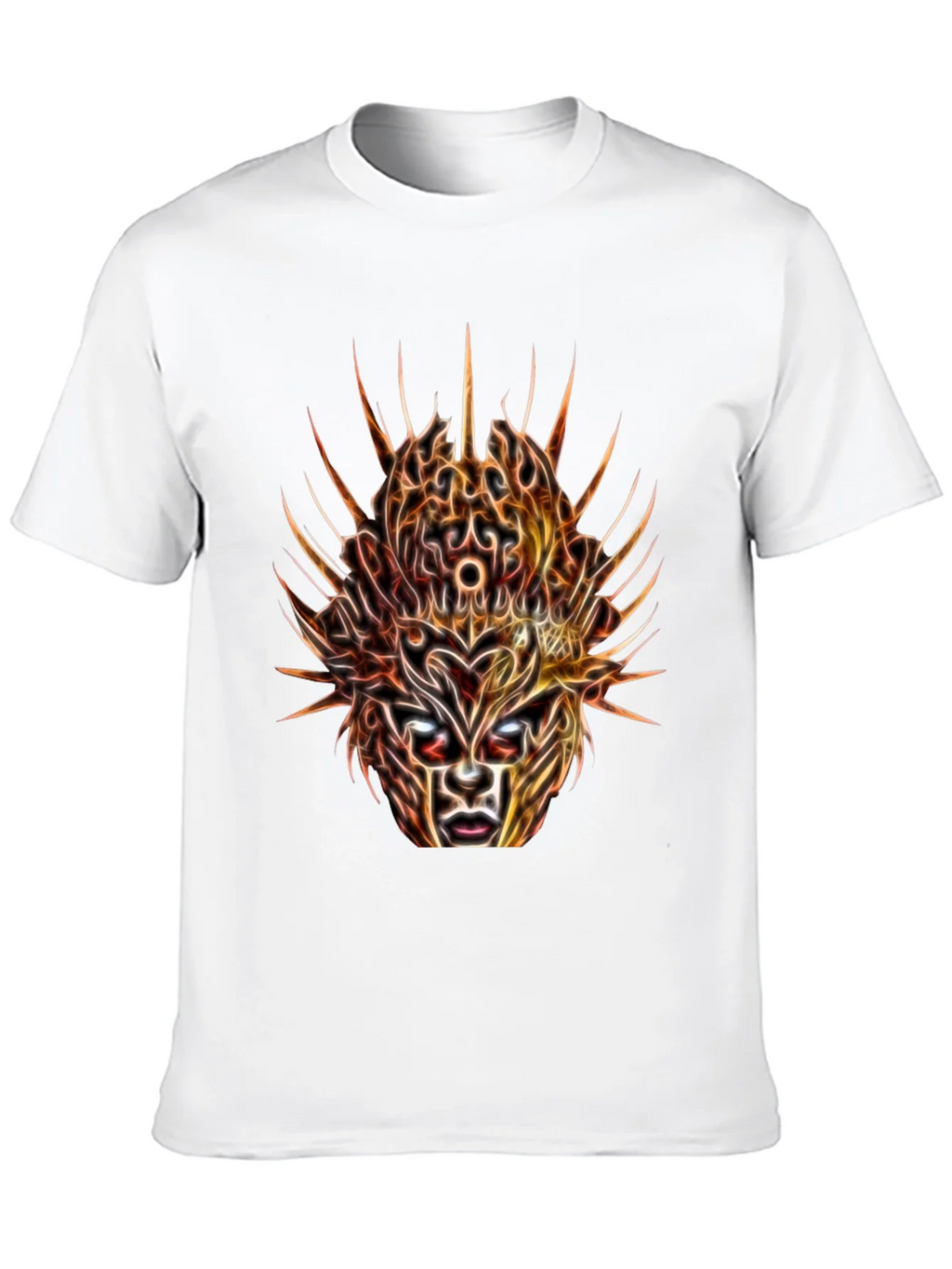 Mystic Mask Graphic Tee - Abstract Art T-Shirt product image 6