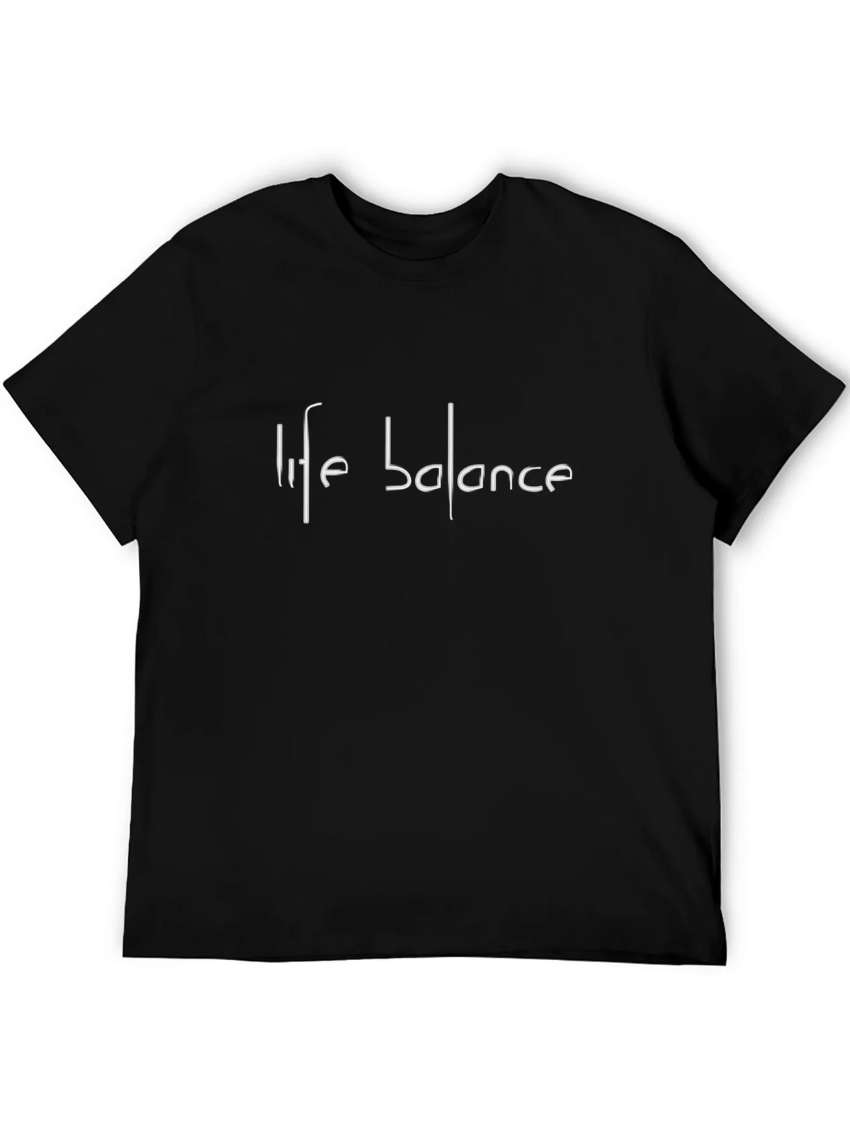 Life Balance T-Shirt - Soft Cotton Blend Casual Tee product image 5