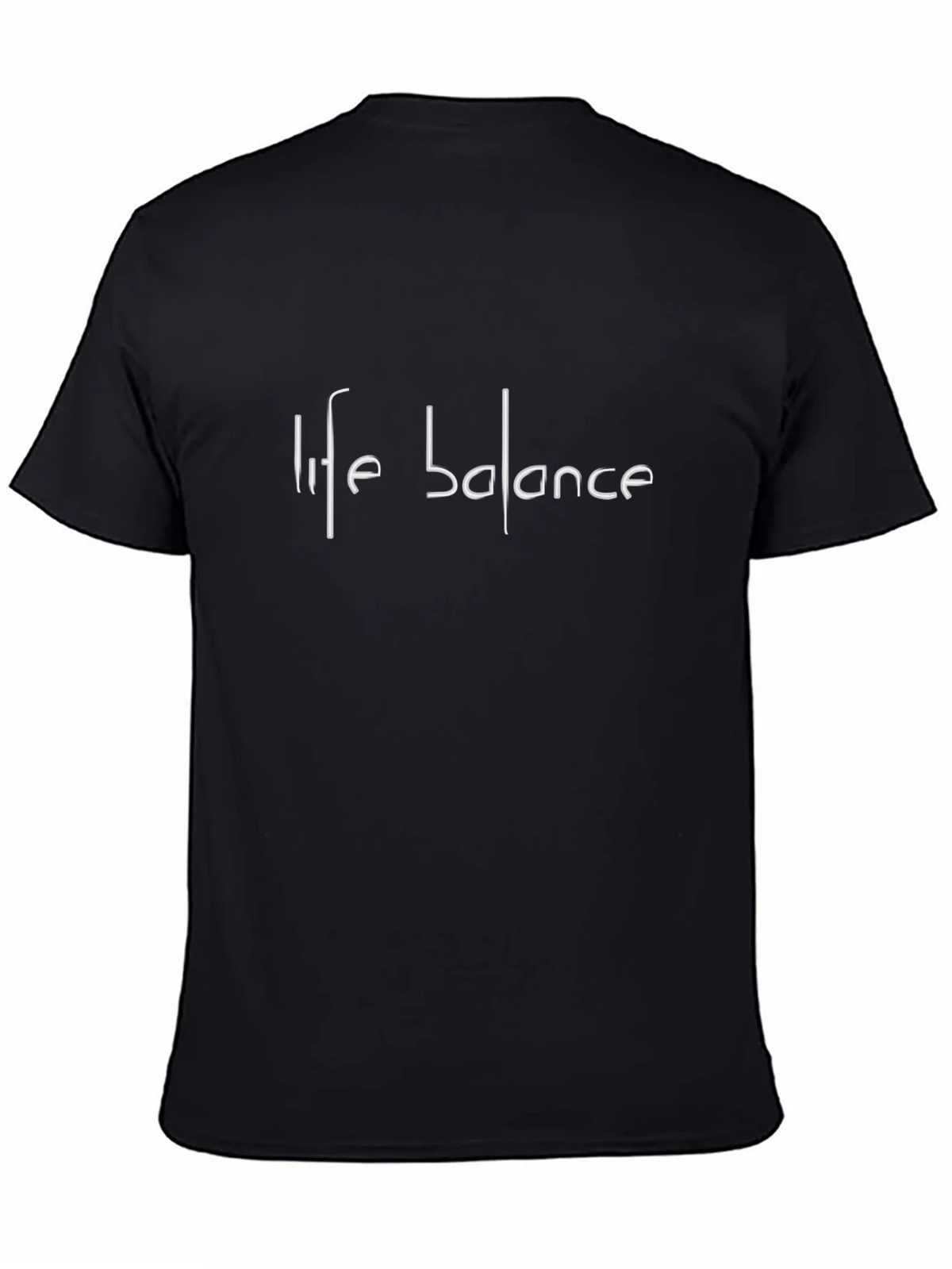 Life Balance T-Shirt - Soft Cotton Blend Casual Tee product image 4