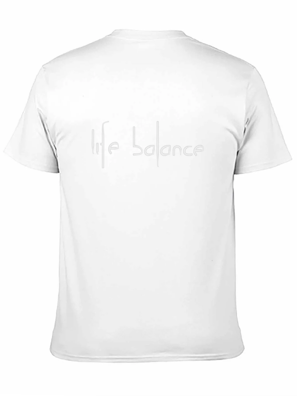 Life Balance T-Shirt - Soft Cotton Blend Casual Tee product image 9