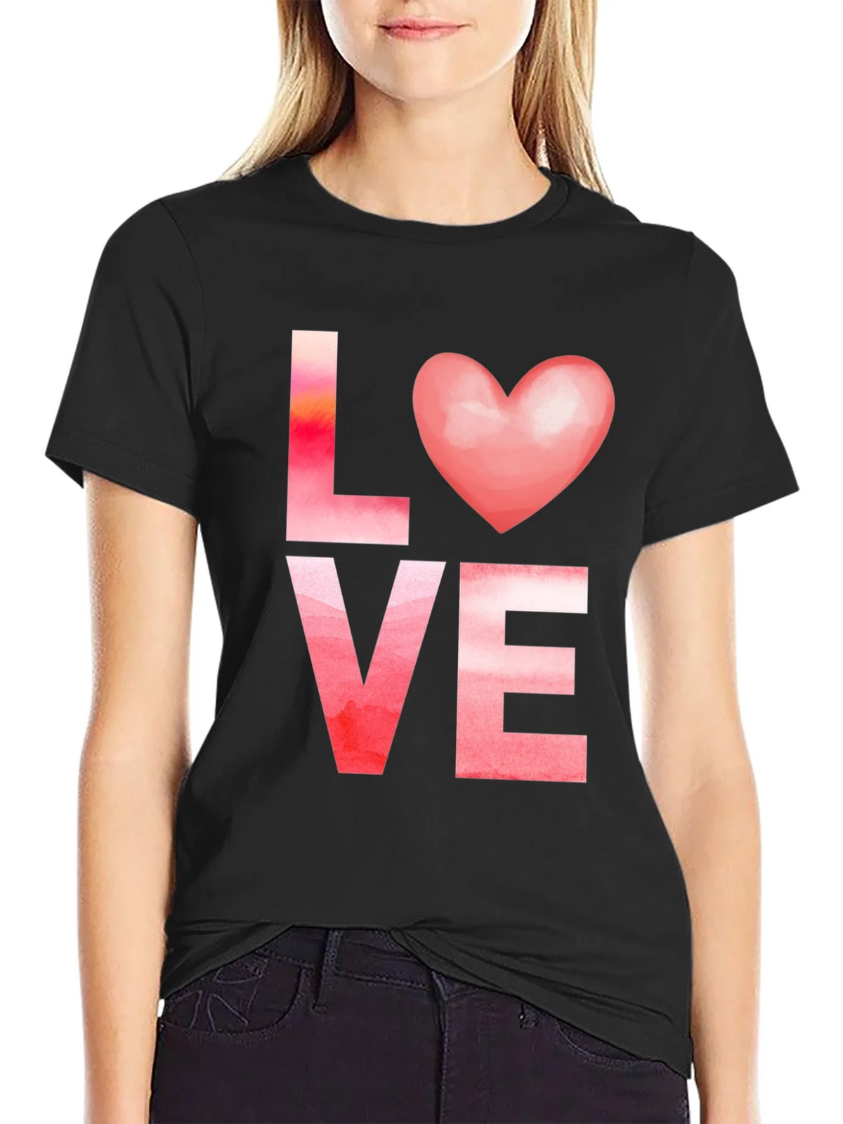 Love Heart Valentine T-Shirt product image 1