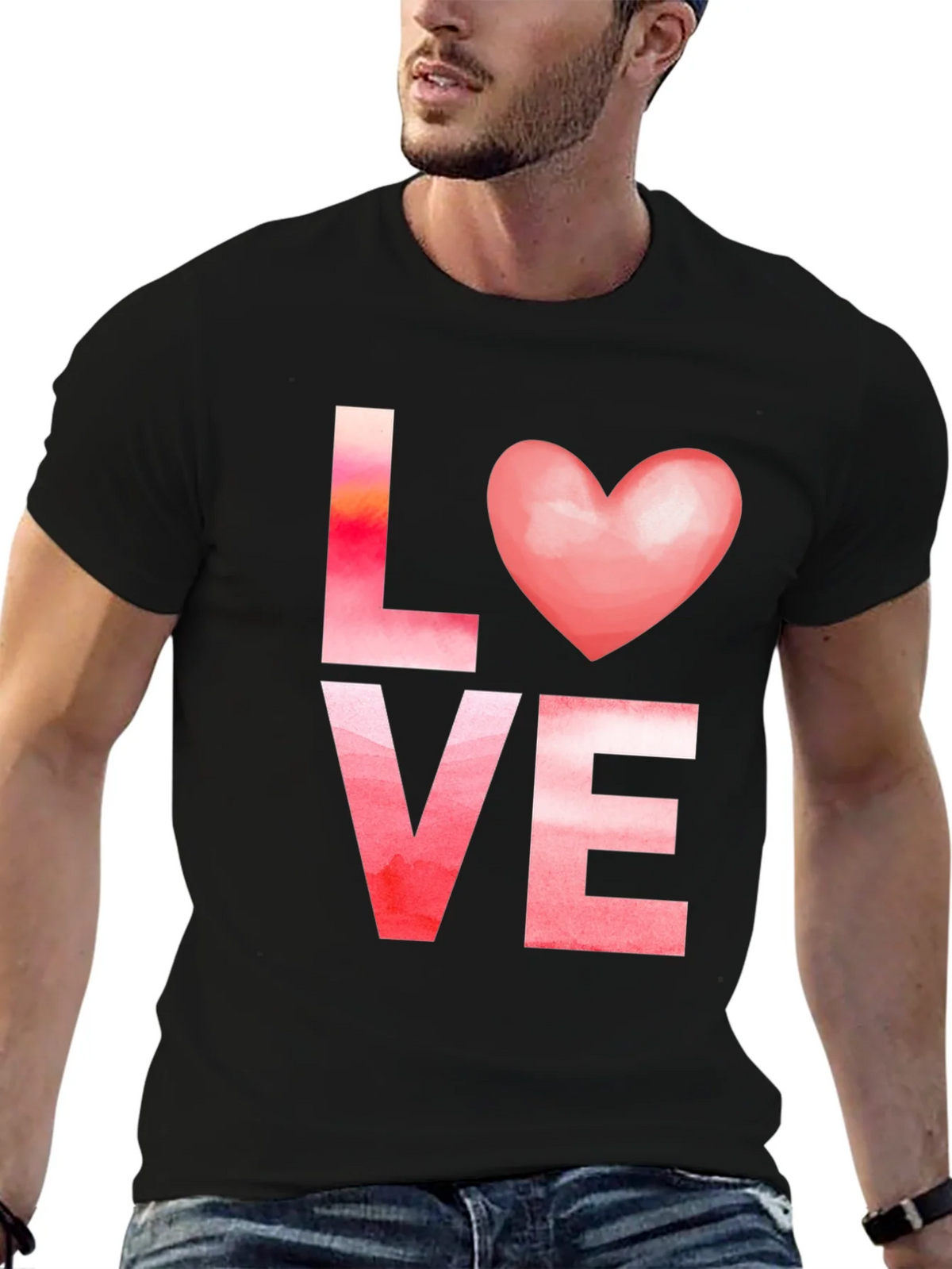 Love Heart Valentine T-Shirt product image 3
