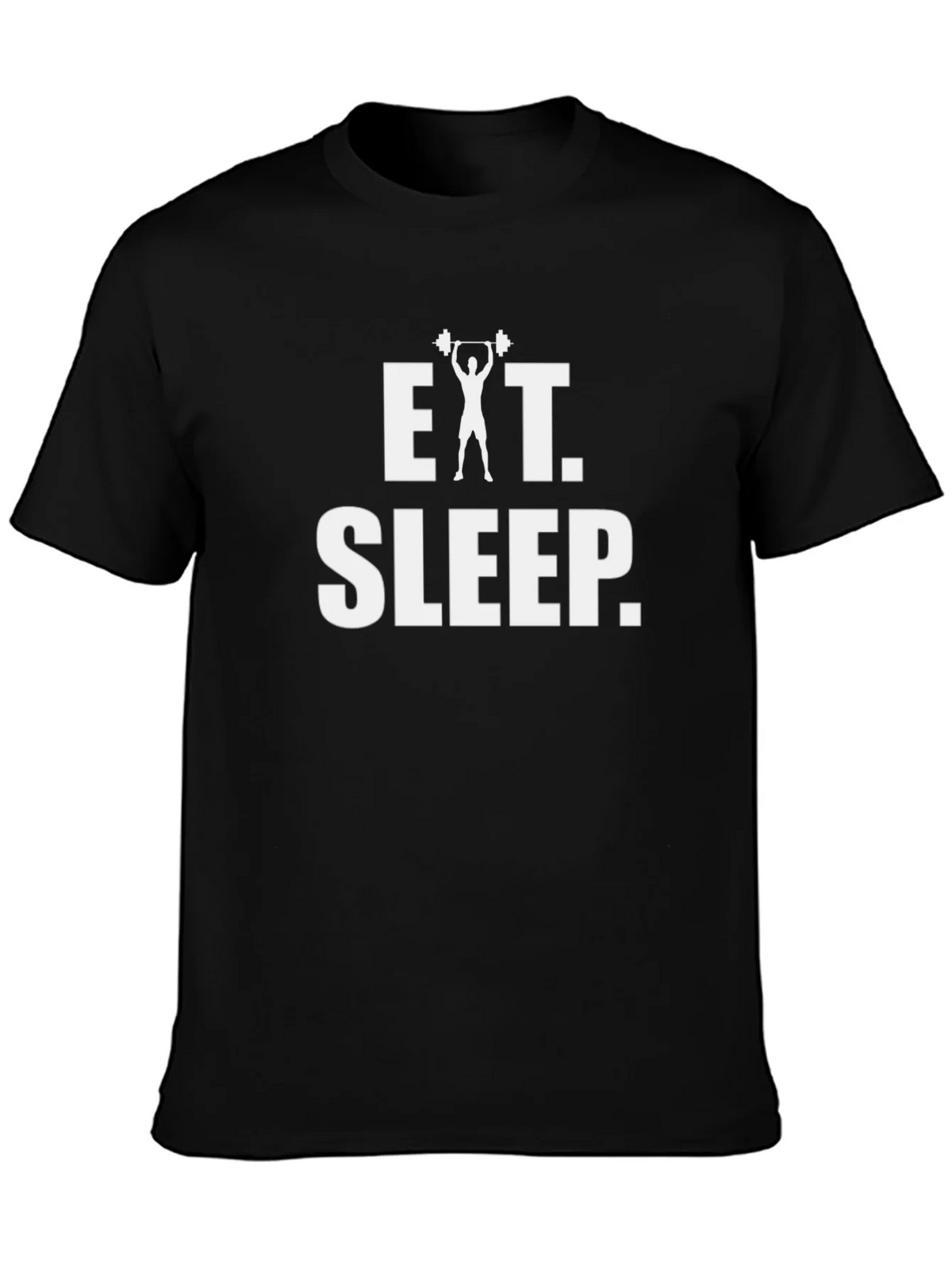 Eat Sleep Gym T-Shirt - Weightlifting Graphic Tee product image 3