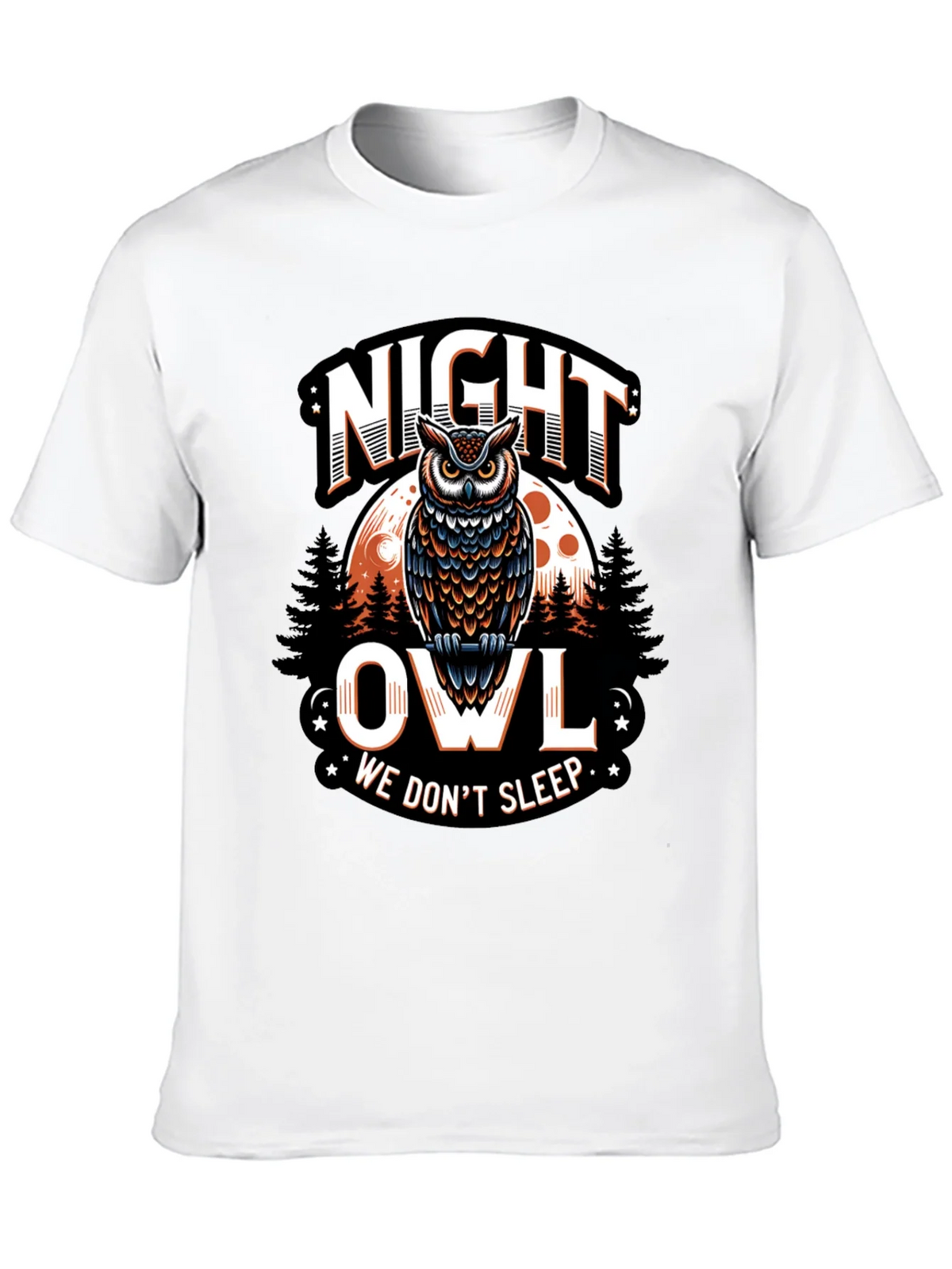 Night Owl Graphic Tee - We Dont Sleep T-Shirt product image 1