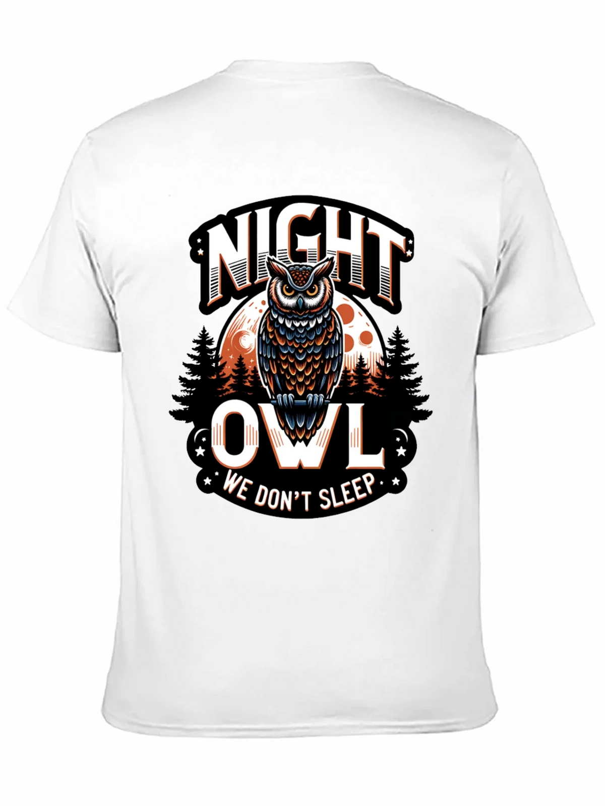 Night Owl Graphic Tee - We Dont Sleep T-Shirt product image 2