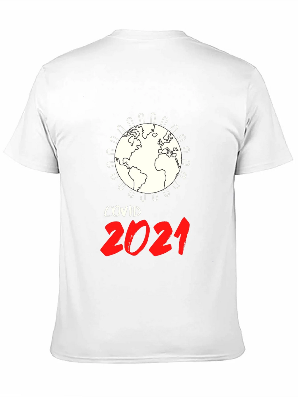 COVID-19 2021 Globe T-Shirt product image 10