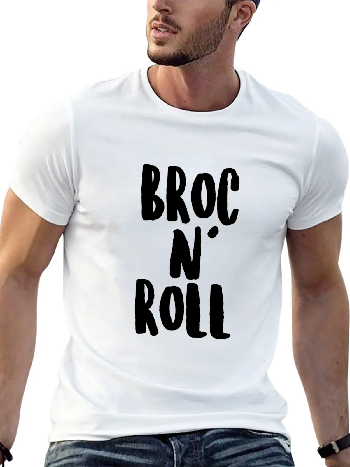 Broc N Roll Black Graphic T-Shirt product image 12