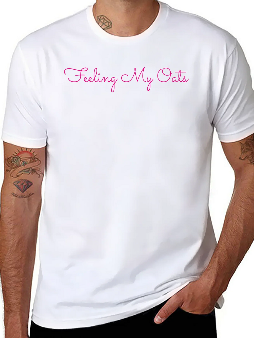 Feeling My Oats Graphic Tee - Black product image 4