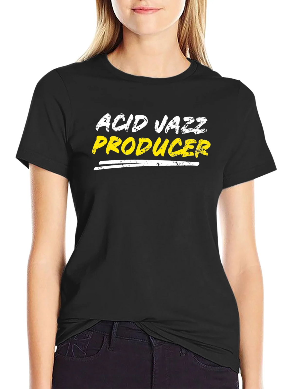 Acid Jazz Producer T-Shirt - Black product image 2