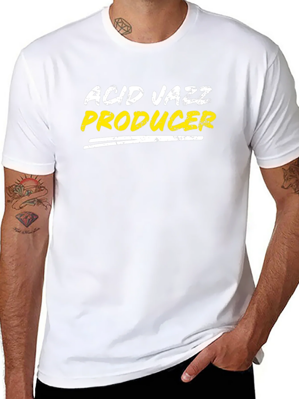 Acid Jazz Producer T-Shirt - Black product image 7