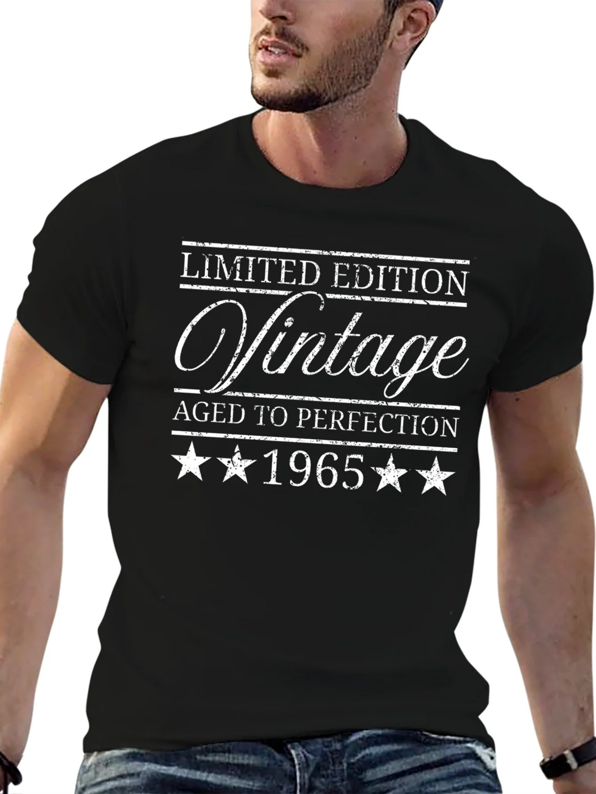Vintage Limited Edition 1965 Aged to Perfection T-Shirt product image 5