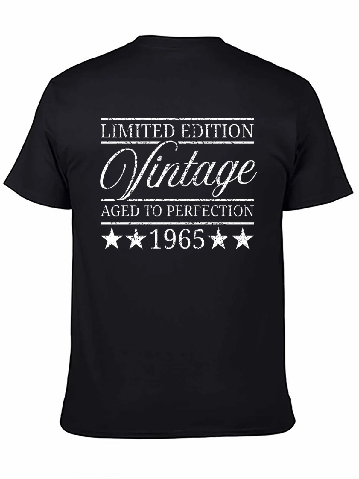 Vintage Limited Edition 1965 Aged to Perfection T-Shirt product image 3