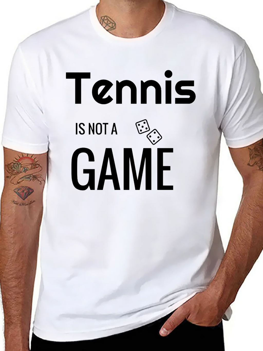 Tennis Is Not a Game T-Shirt product image 7