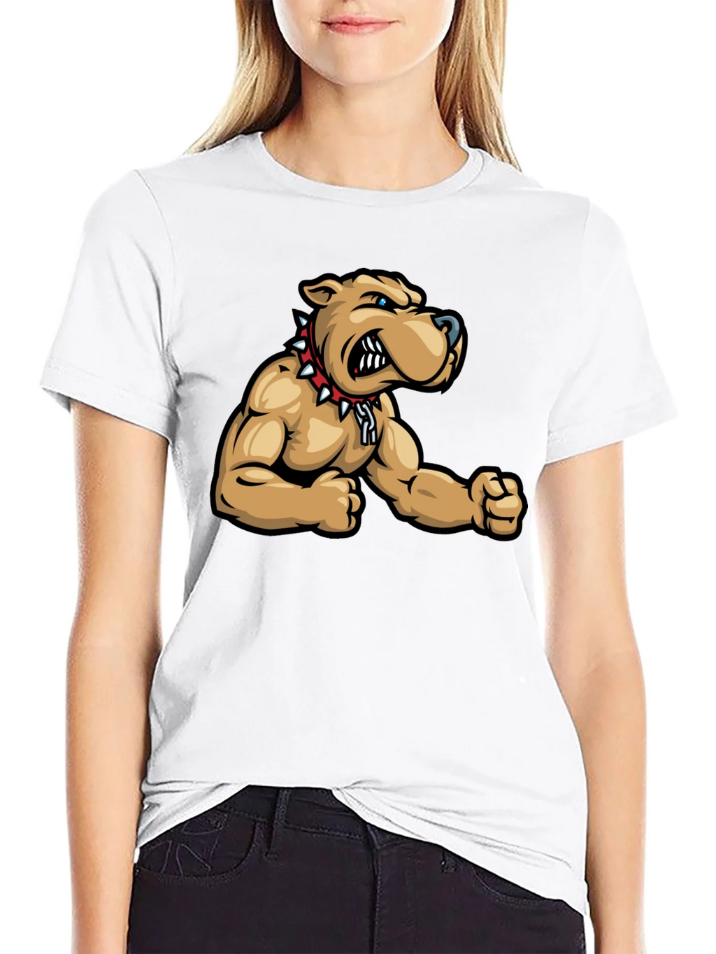 Cool Bulldog Graphic T-Shirt product image 8