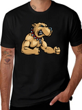 Cool Bulldog Graphic T-Shirt product image 1
