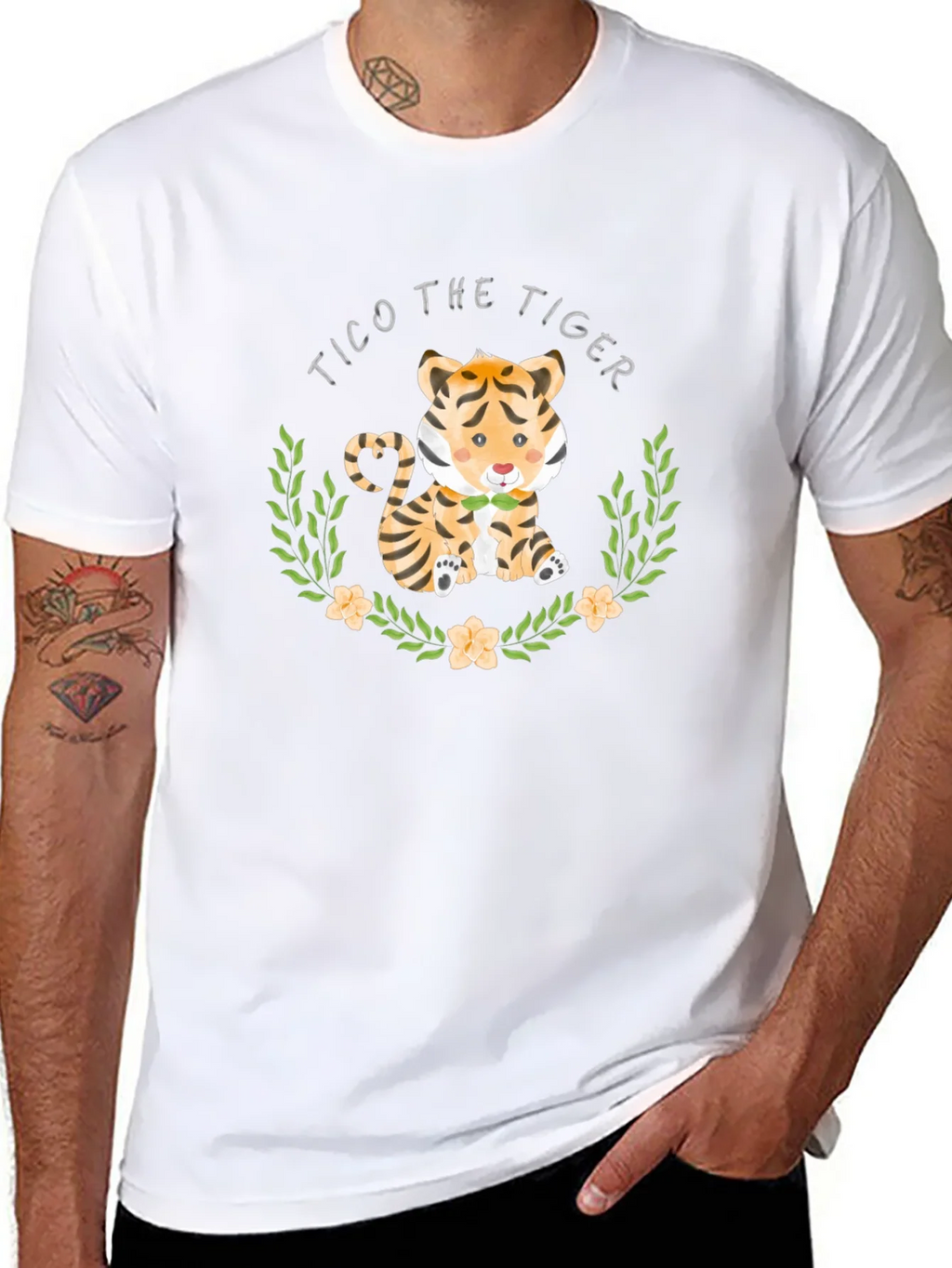 Tico the Tiger Graphic T-Shirt product image 7