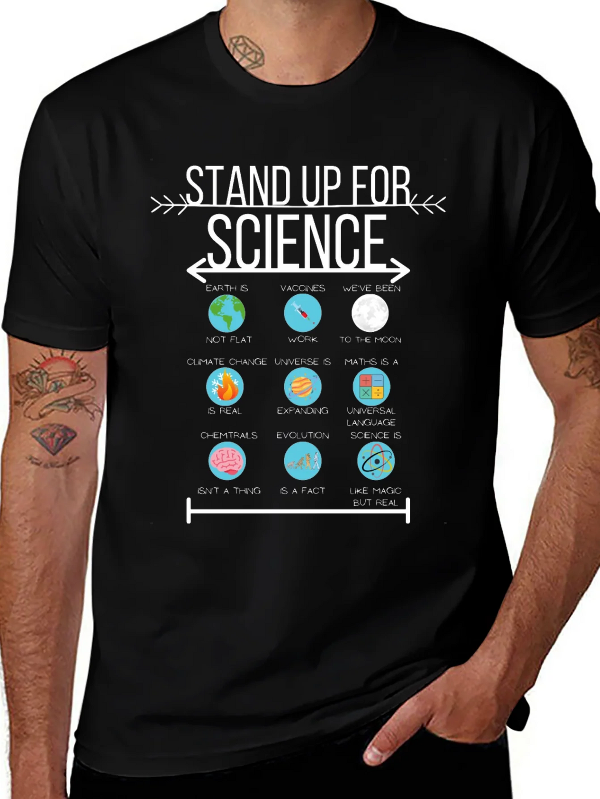Stand Up For Science T-Shirt product image 1