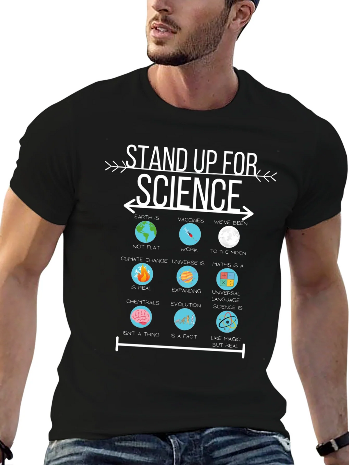 Stand Up For Science T-Shirt product image 6