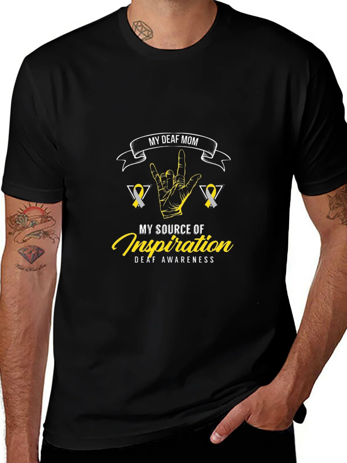 Deaf Mom Inspiration T-Shirt product image 1