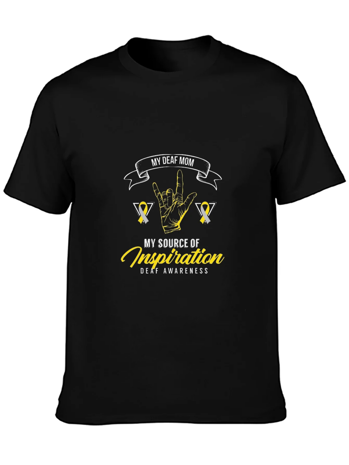 Deaf Mom Inspiration T-Shirt product image 3