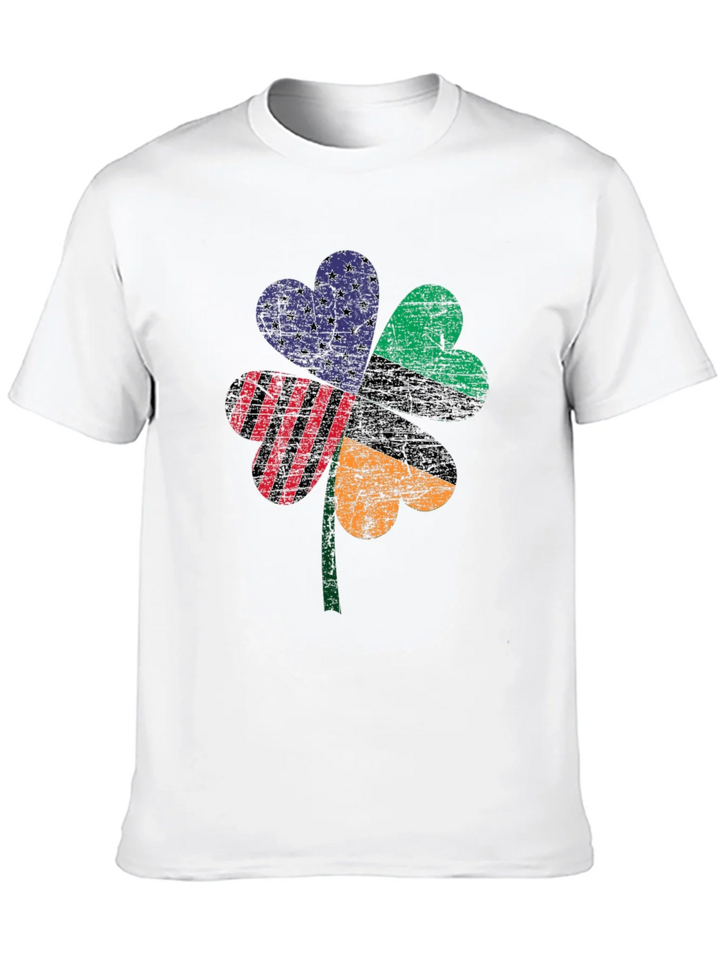 Patriotic Clover Graphic Tee - St. Patricks Day product image 8