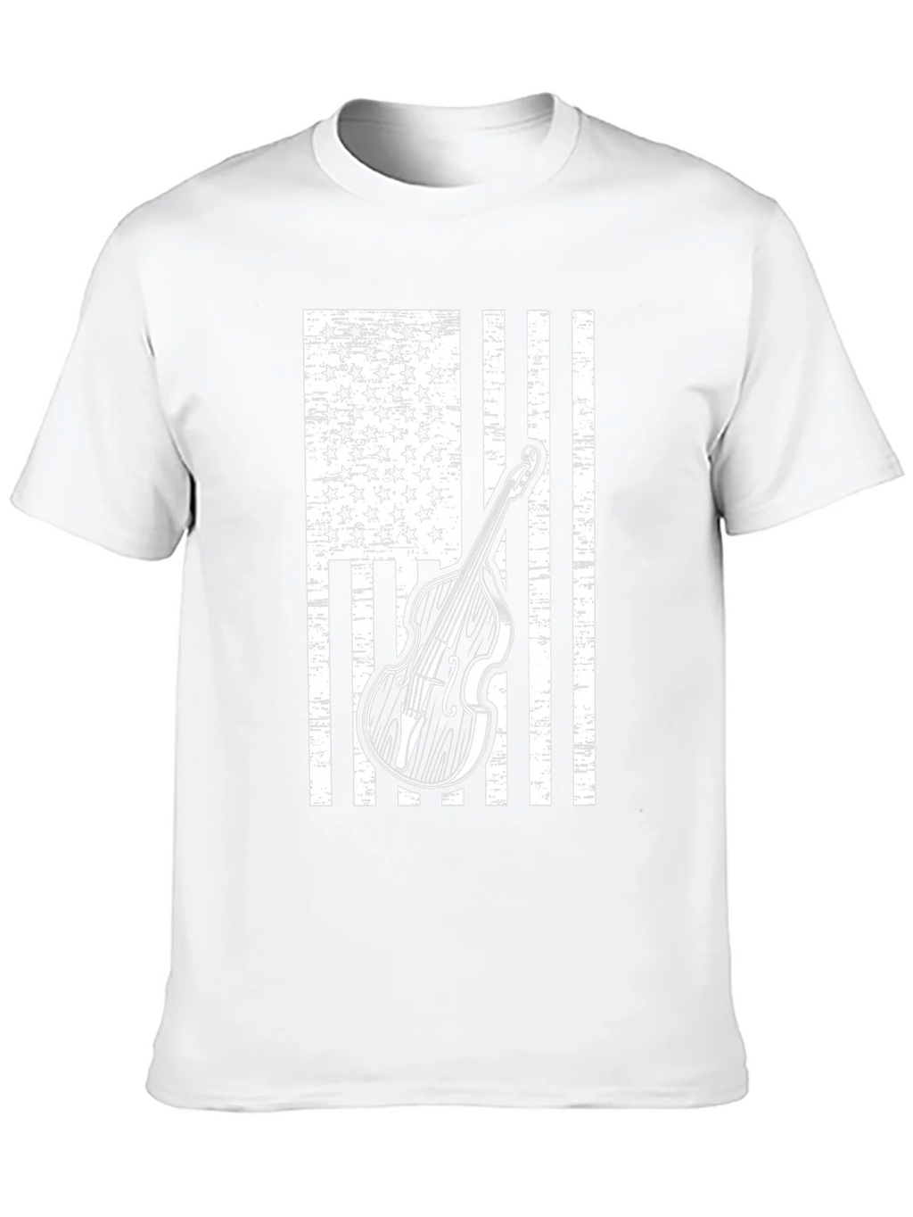 American Flag Bass T-Shirt product image 9