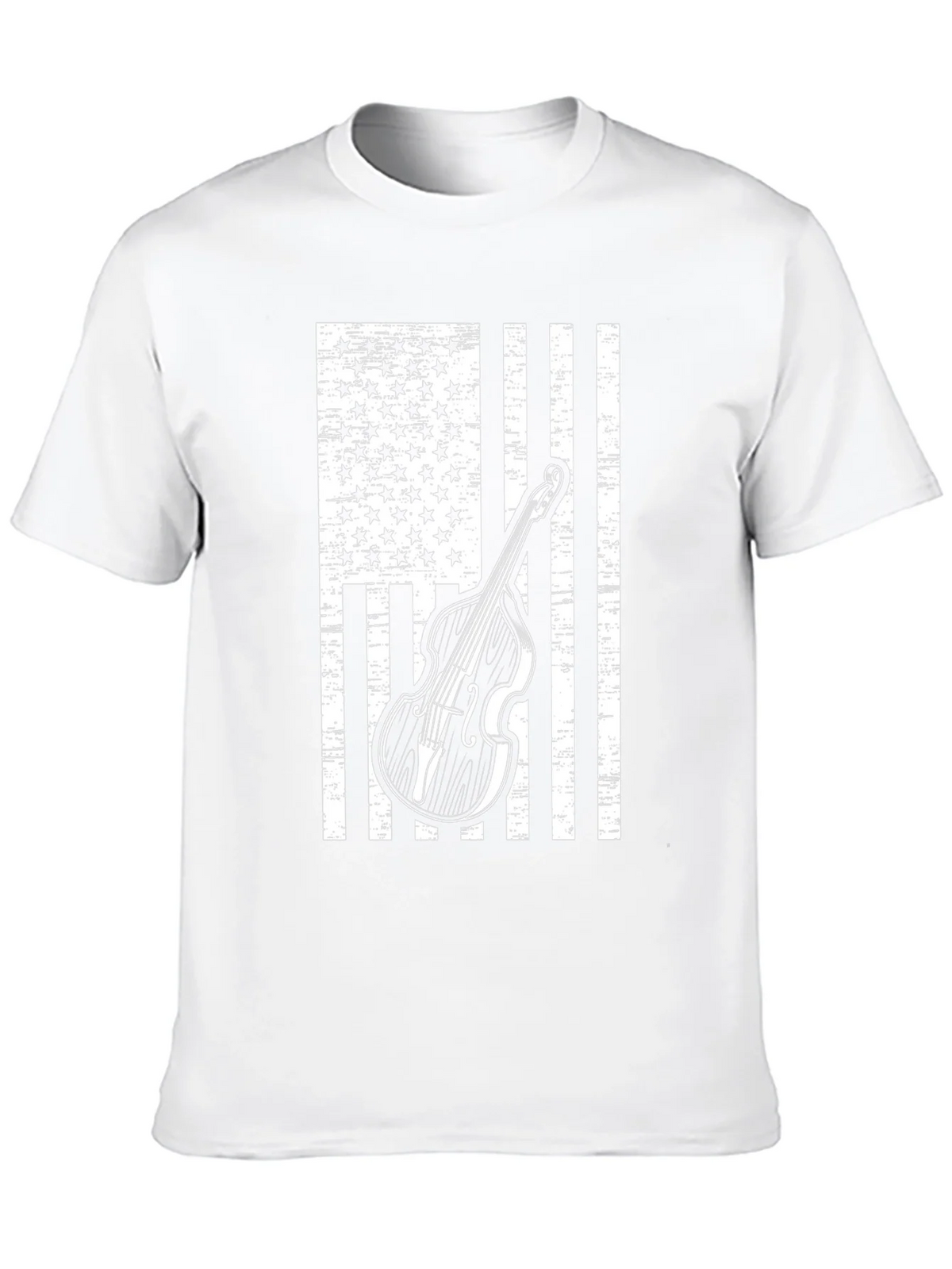American Flag Bass T-Shirt product image 9