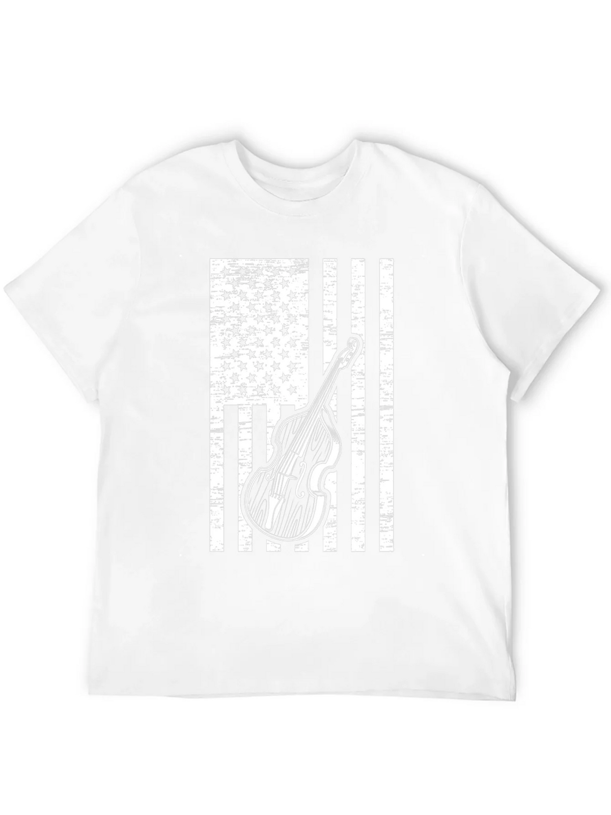 American Flag Bass T-Shirt product image 11