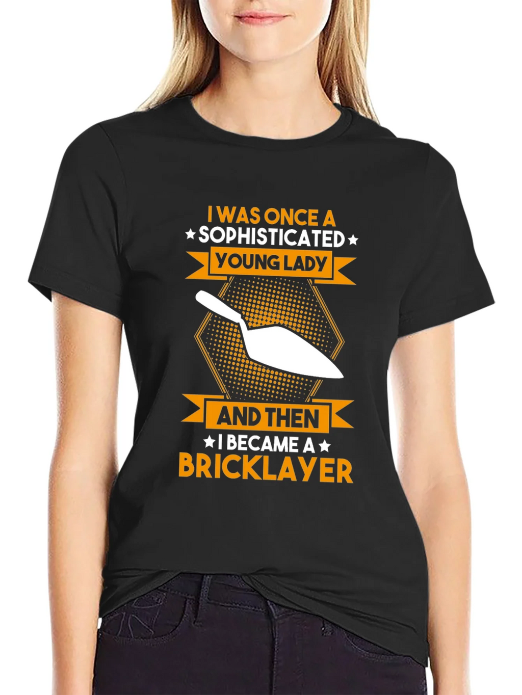 Sophisticated Bricklayer T-Shirt - Funny Construction Tee product image 1