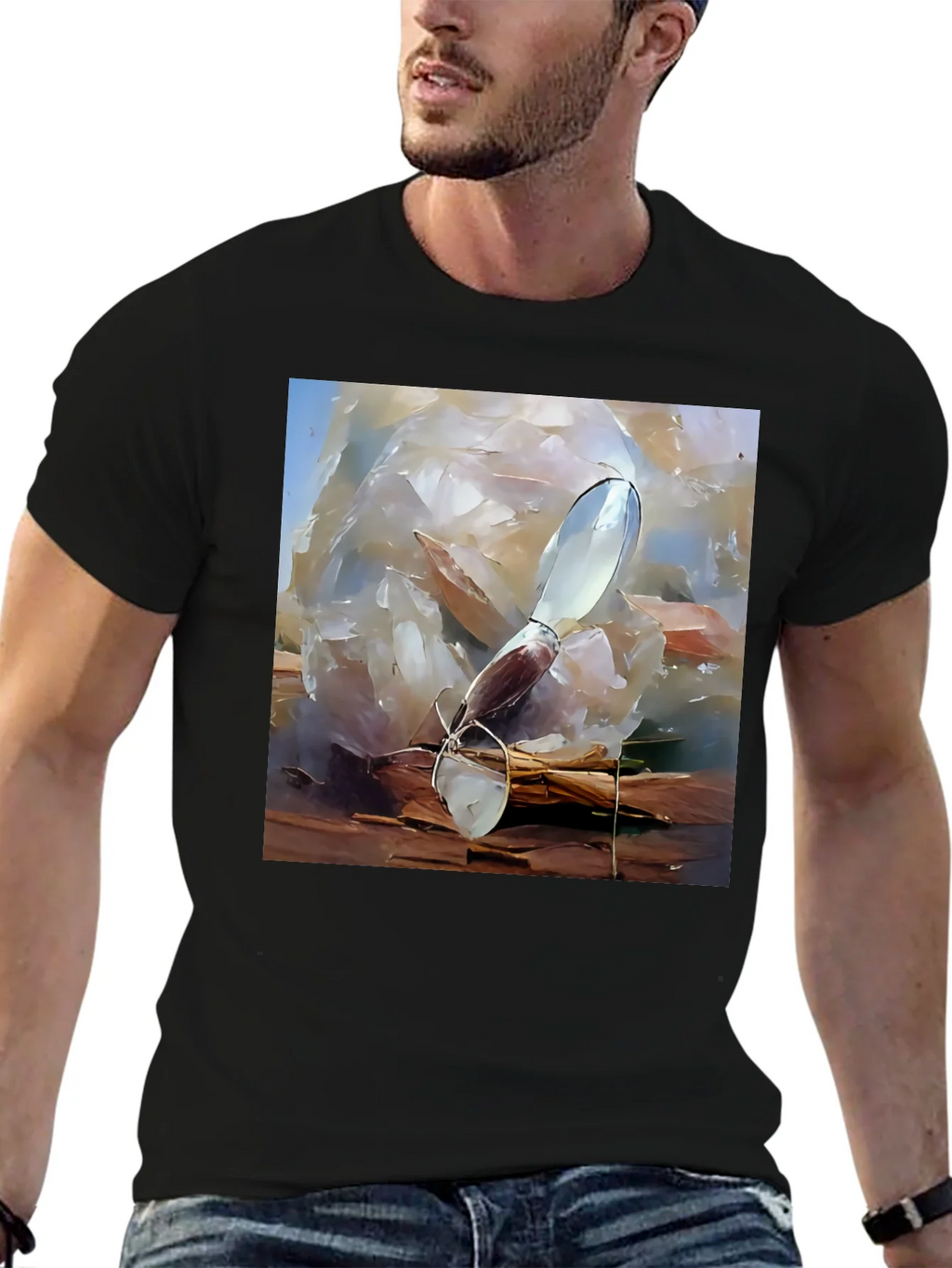 Abstract Spoon T-Shirt product image 6