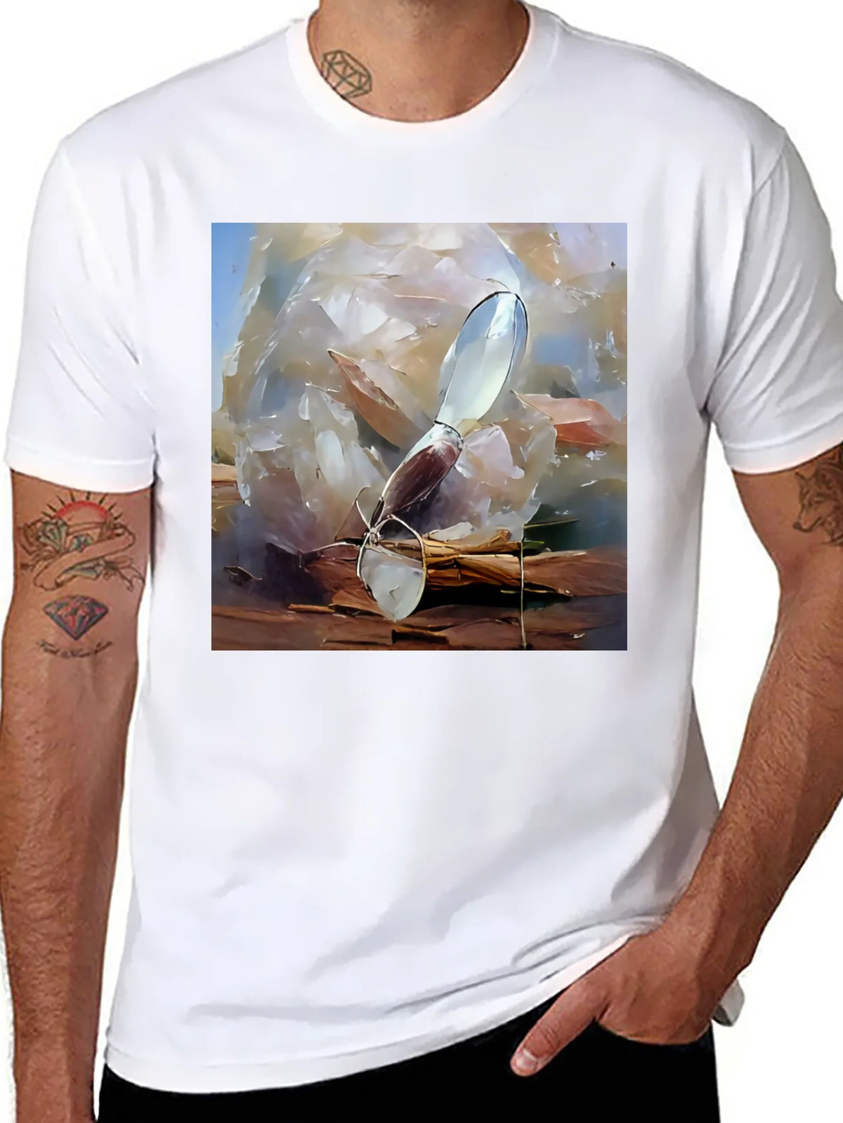 Abstract Spoon T-Shirt product image 7