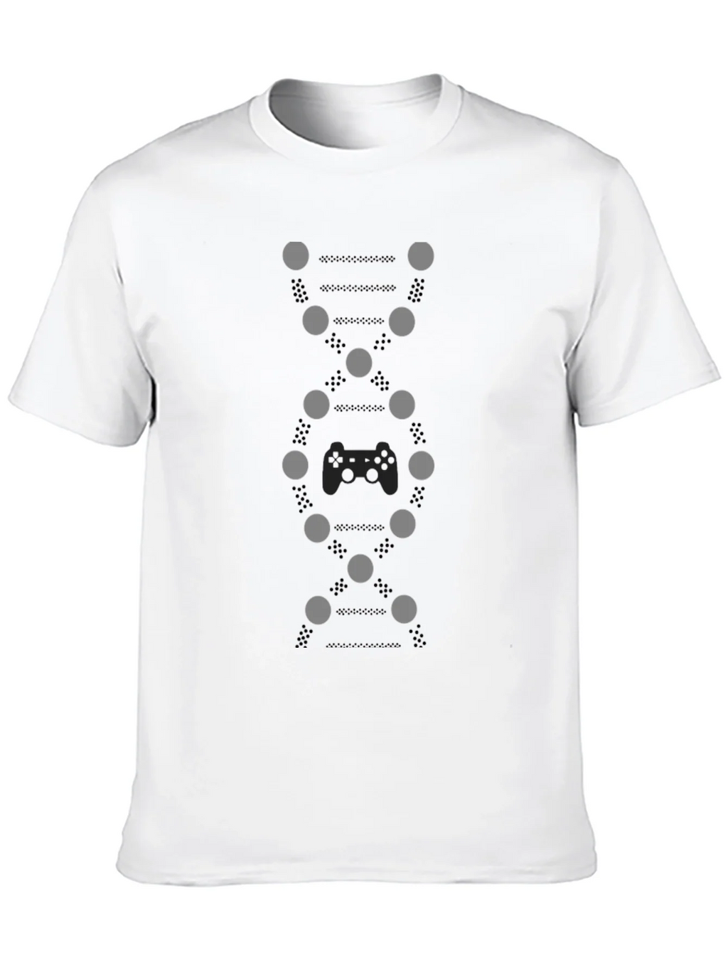 Gamer DNA Graphic Tee - Black Cotton T-Shirt product image 9