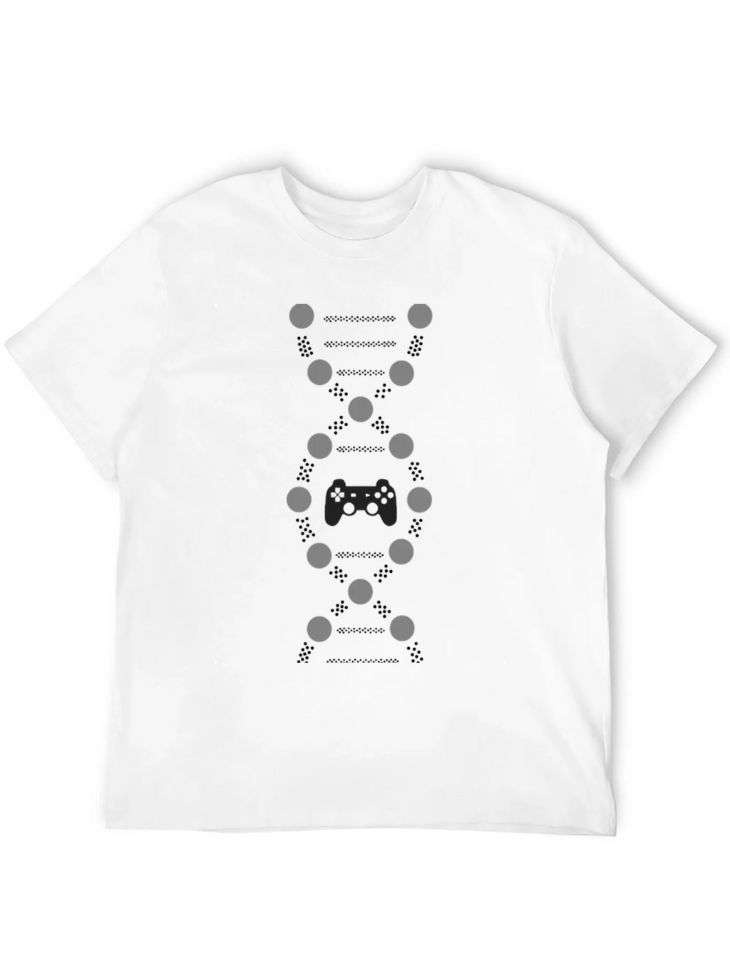 Gamer DNA Graphic Tee - Black Cotton T-Shirt product image 11
