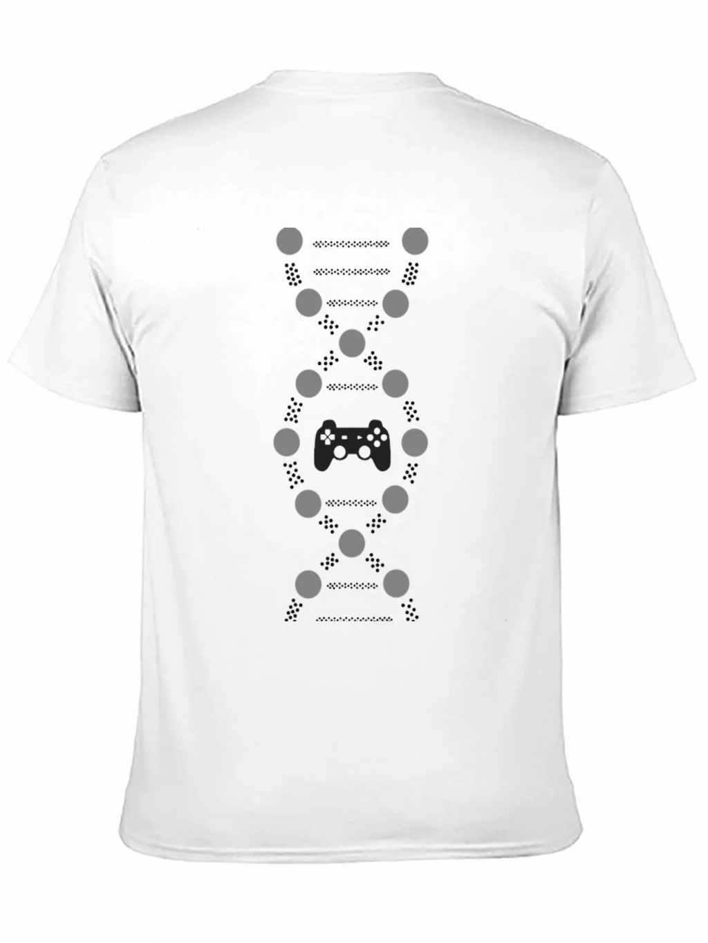 Gamer DNA Graphic Tee - Black Cotton T-Shirt product image 10
