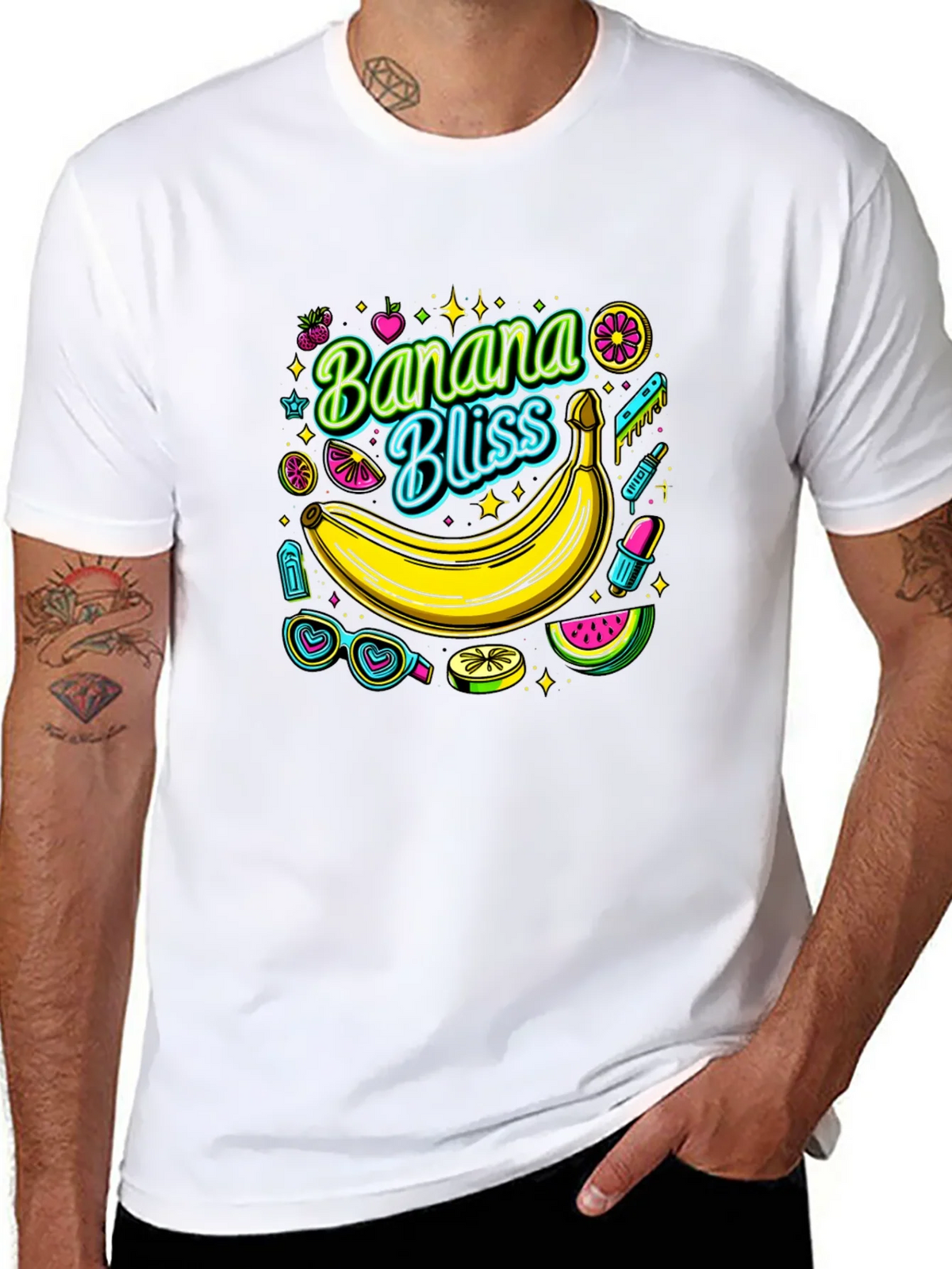 Banana Bliss Graphic Tee - Summer Vibes product image 7