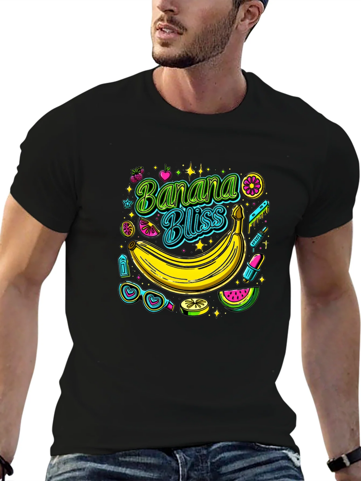 Banana Bliss Graphic Tee - Summer Vibes product image 6