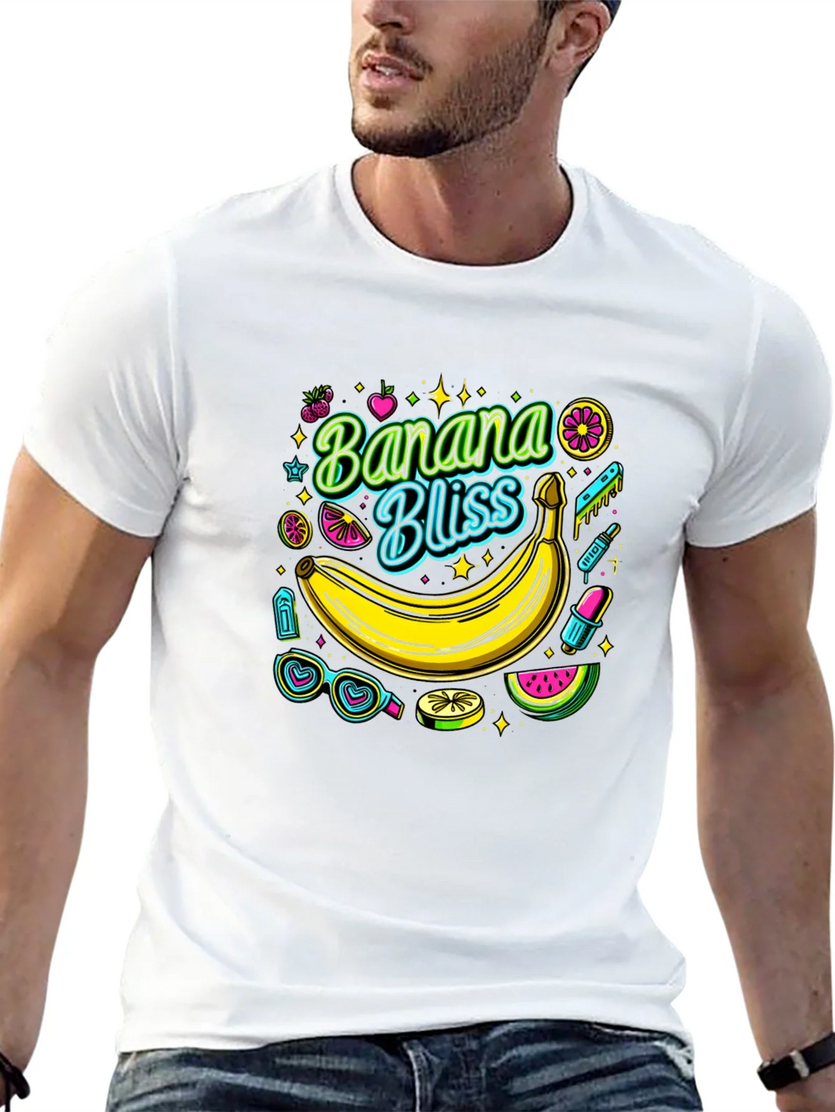 Banana Bliss Graphic Tee - Summer Vibes product image 12